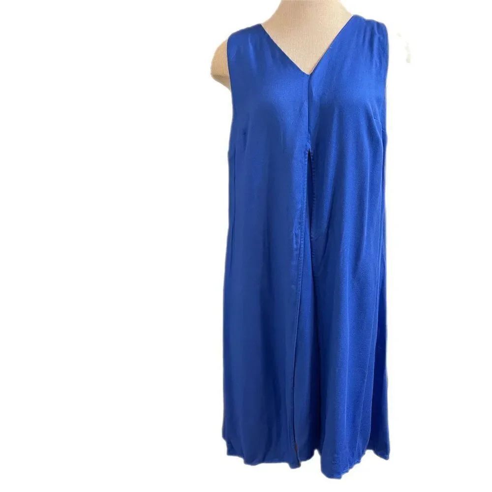 Soft Surroundings Women’s Blue Lucina Dress Size Medium